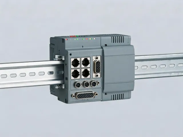 PLC controller rack